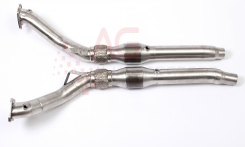 3" / 76mm Downpipes Hosenrohre für Audi RS4 S4 B5